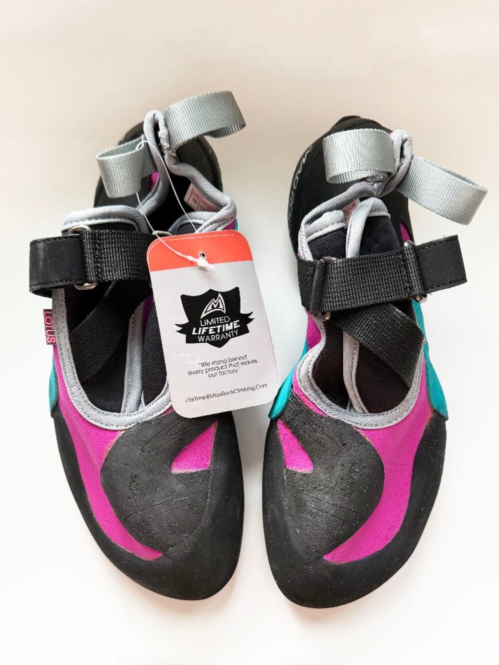 Mad Rock Purple and Teal Climbing shoes size 10